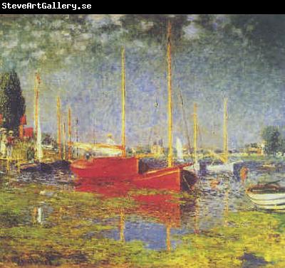 Claude Monet Sailboats at Argenteuil